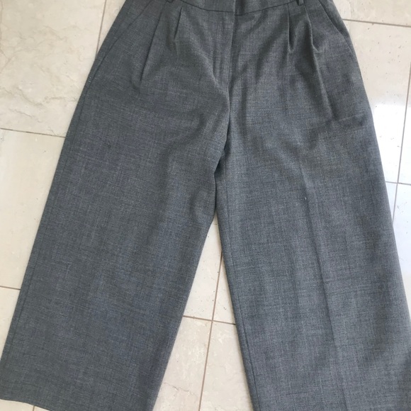 J. Crew wool and polyester lined cropped pant - Picture 3 of 6